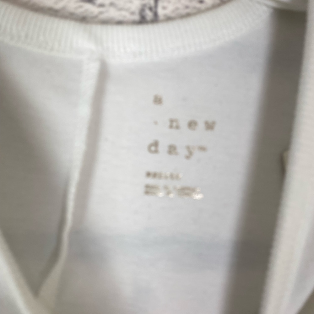 A New Day White Sleeveless Tennis Dress Tank Top Dress size medium - Picture 6 of 9